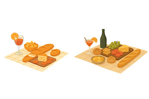 Enjoying a delightful spread of, a Food & Drink Photo by ZinetroN