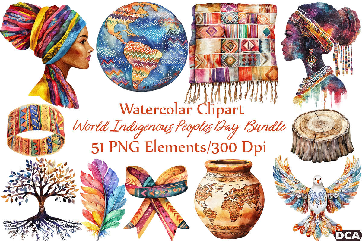 World Indigenous Peoples Day, an Illustration by DreamCafeArt (Photo 1 of 7)