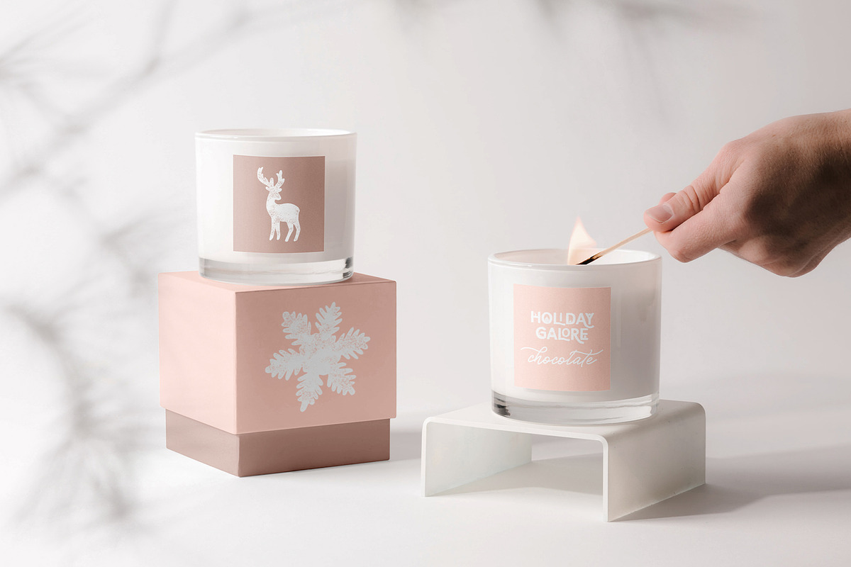Holiday Galore - Hand-Drawn Font Duo, a Sans Serif Font by SilverStag Type Foundry (Photo 4 of 39)