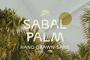 SABAL PALM by Abby Leighton, a Sans Serif Font by Abby Leighton Studio (Thumbnail 1 of 4)