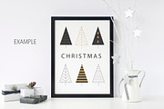 Christmas Scandinavian Mockup Bundle, a Print Template by Yuri-U (Thumbnail 21 of 32)