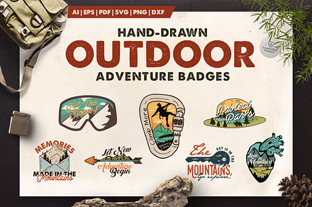Outdoor Adventure Logos / Badges