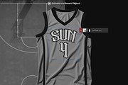 Basketball Jersey & Shorts Mockup, a Shirt Mockup by Mocktopia (Thumbnail 3 of 12)