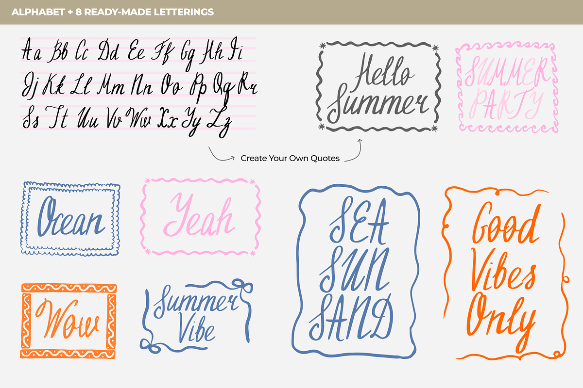 Summer Vibe (Vector Collection), a Seasonal Illustration by PixelAesthetic (Photo 12 of 19)