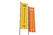 Flag Mockup, an Advertising Mockup by mockupbuys (Thumbnail 3 of 3)