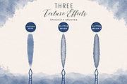 Wet Watercolor Brushes for Procreate, a Brush Add-On by Fins and Fiction (Thumbnail 5 of 8)