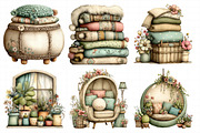 Cozy Boho Home Clipart, an Illustration by Daily.Designs (Thumbnail 4 of 8)
