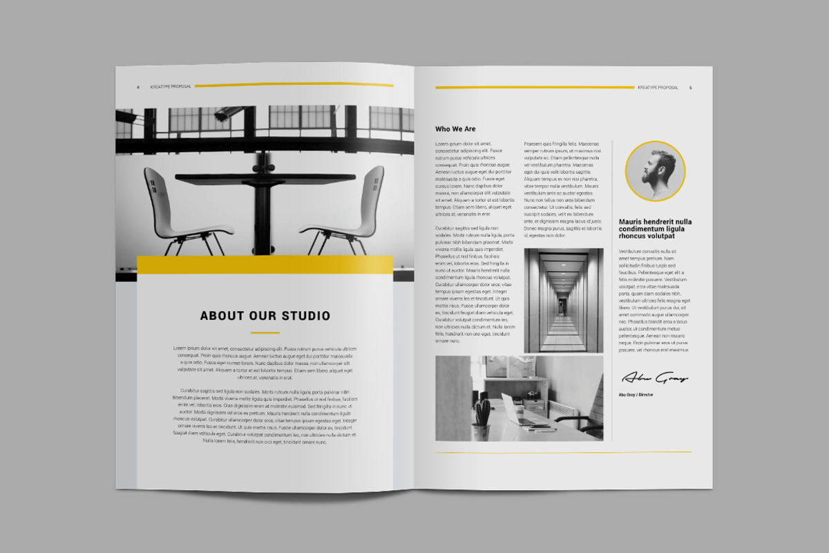 Kreatype Proposal, a Brochure Template by Kreatype Studio (Photo 7 of 19)