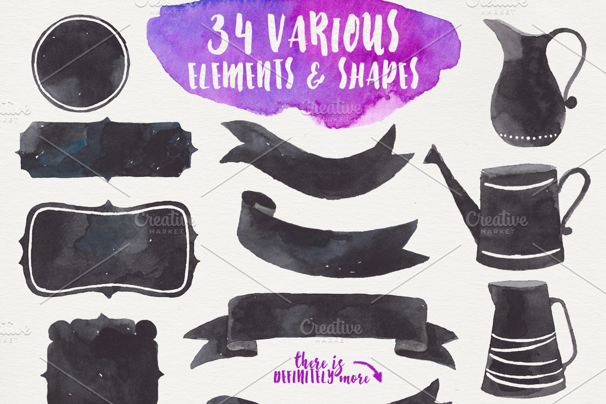 Purple Madness - Floral Pack, an Illustration by Stella's Graphic Supply (Photo 5 of 8)