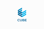 Abstract Layered Corner Cube Logo, a Branding & Logo Template by yopie (Thumbnail 2 of 4)