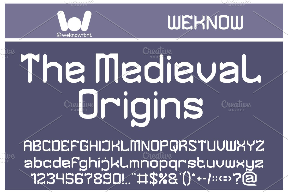 Knighthood font, a Font by weknow (Photo 2 of 8)