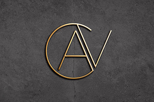 Logo Wall Mockup