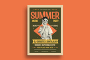 Summer Music Festival Flyer, a Flyer Template by megarez (Thumbnail 1 of 3)