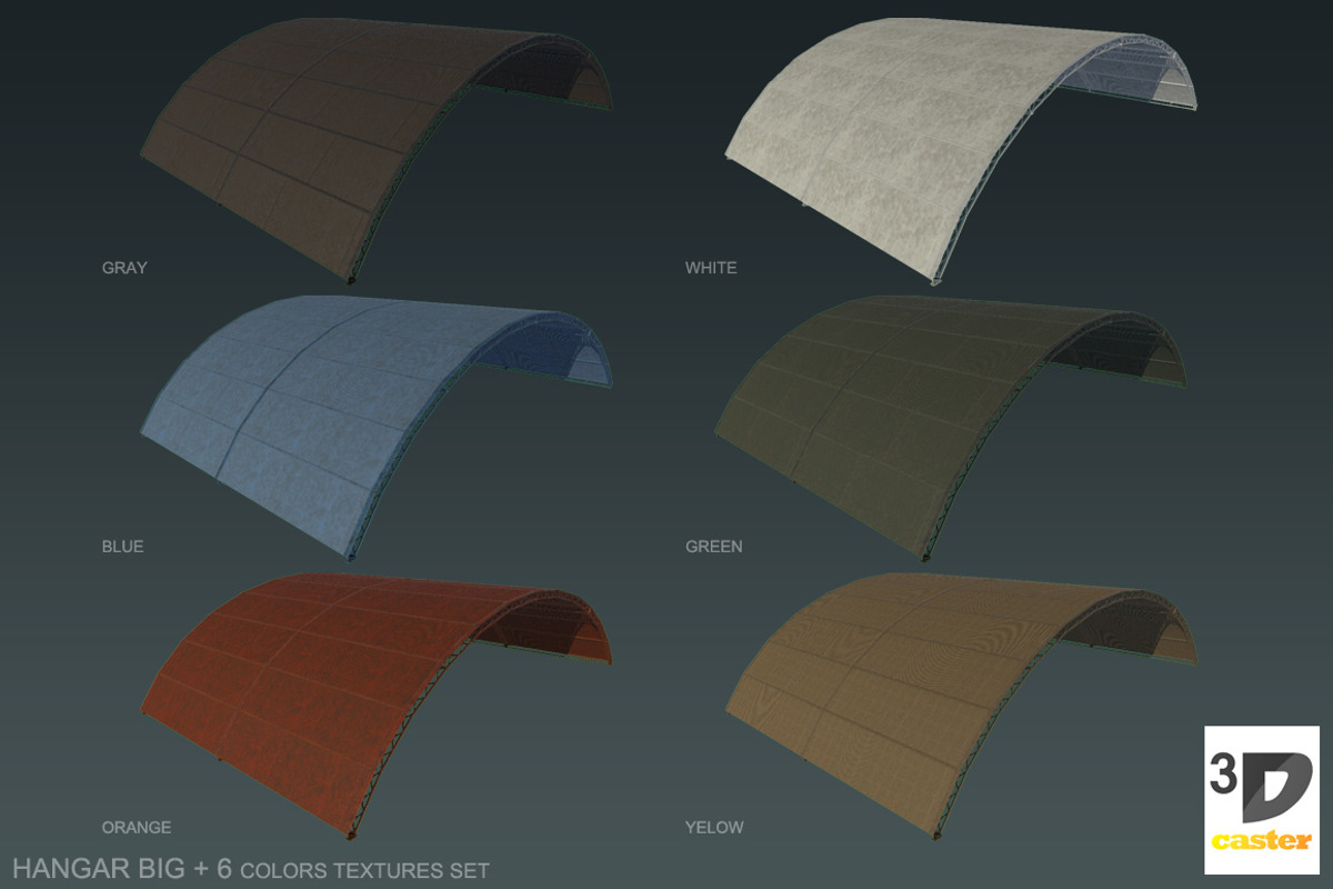Hangar Big, an Architecture 3D Model by 3DCaster (Photo 6 of 6)