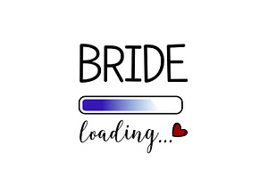 Bachelorette party template. bridal shower. print on t-shirt.