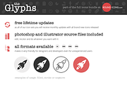 The Glyphs 1700 icons & symbols, an Icon by Vectopus.com (Thumbnail 2 of 5)
