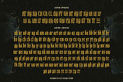 Burn Till Black Typeface, a Blackletter Font by alit design (Thumbnail 19 of 20)