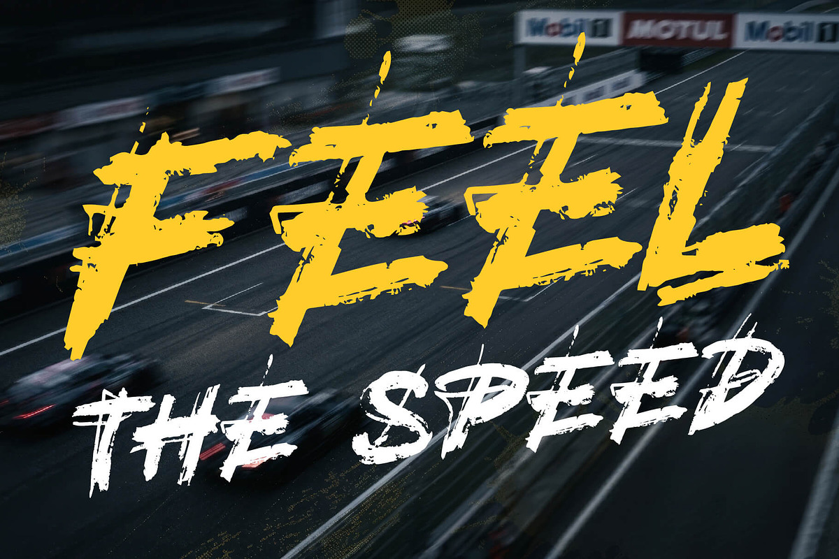 ADRENALIZE display font, a Sans Serif Font by DGIM studio (Photo 4 of 9)