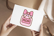 Cute Mom Gift Box SVG, an Object Graphic by Creative Art (Thumbnail 4 of 6)