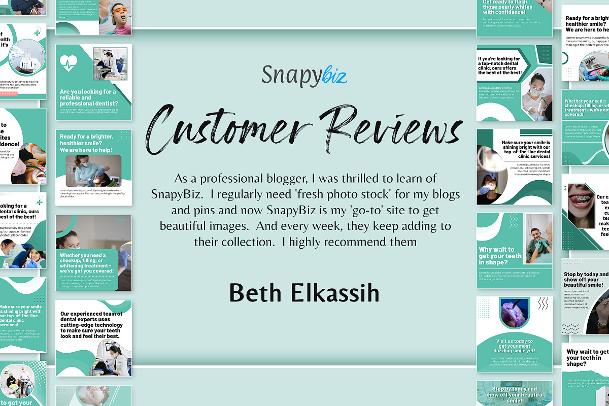 Dentist Instagram Template, a Templates & Theme by Snapybiz (Photo 8 of 10)