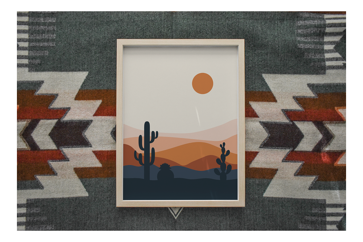 Frame Mockup Bundle - Parryi, a Household Mockup by Saguaro Digital (Photo 9 of 12)