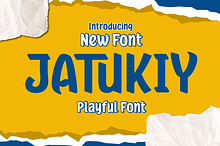 Jatukiy | Playful Font Display