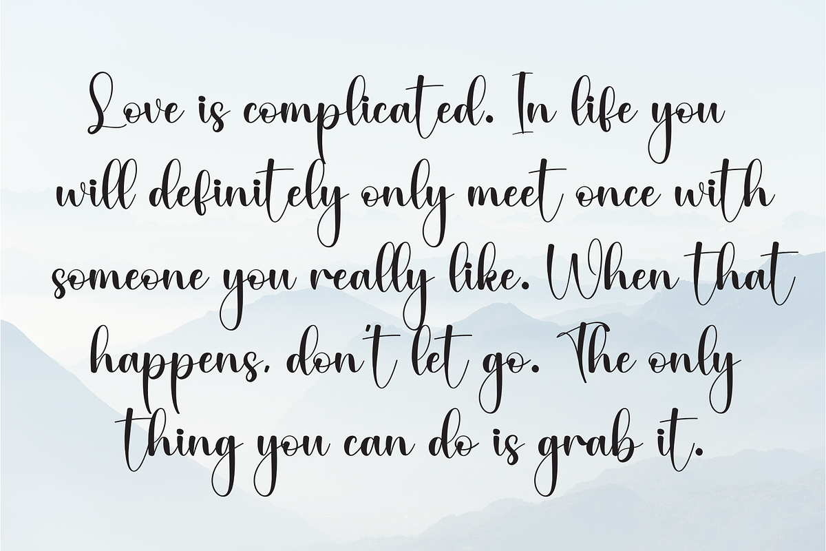Beach Happiness | Script Font, a Handwritten Font by Scratchones (Photo 6 of 8)