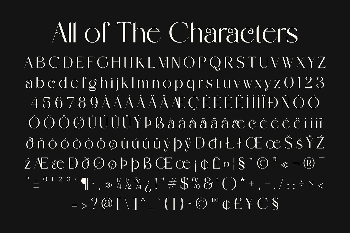 CS Qiara – Modern Sans Serif, a Sans Serif Font by Craft Supply Co. (Photo 8 of 8)