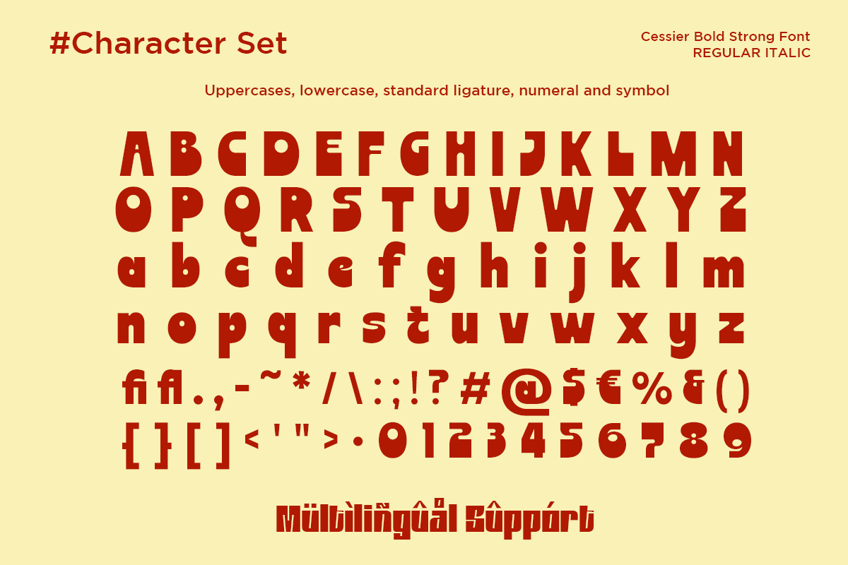Cessier - Bold Strong Font, a Font by Say Studio (Photo 10 of 11)