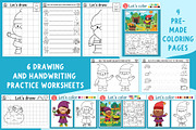 Dwarf coloring games and activities, an Education Illustration by Lexi Claus (Thumbnail 10 of 16)