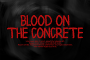 Birodo – Horror Brush Texture Font, a Sans Serif Font by ONESADYA (Thumbnail 2 of 10)