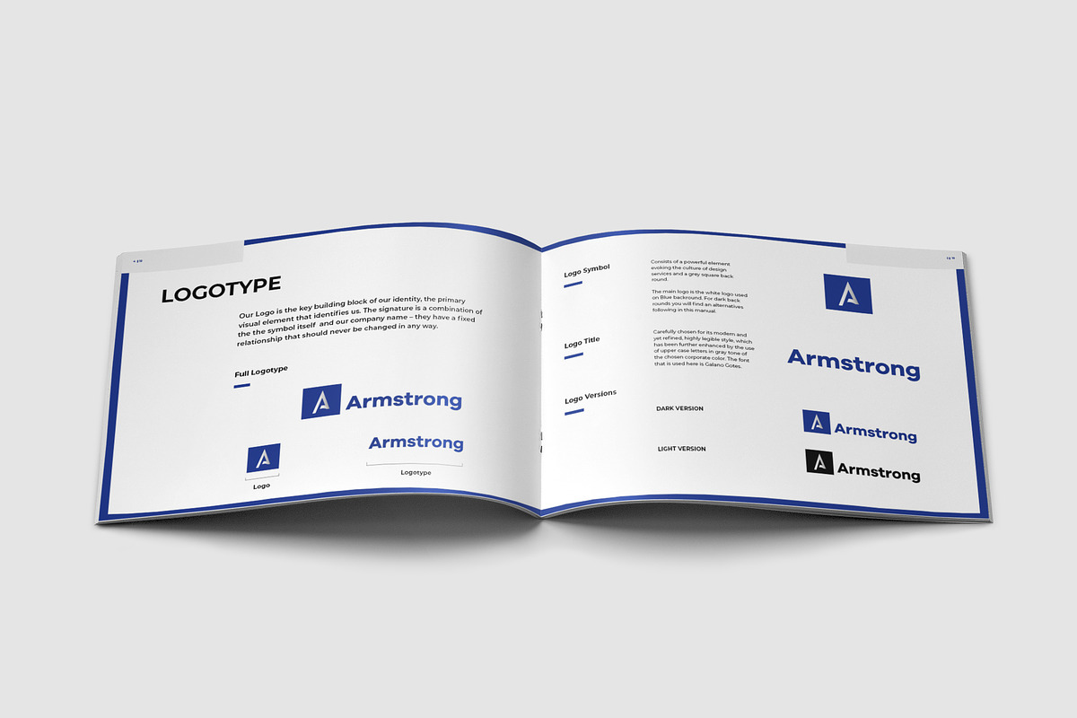 Landscape Brand Guideline Manual, a Brochure Template by Graphic Template (Photo 9 of 12)