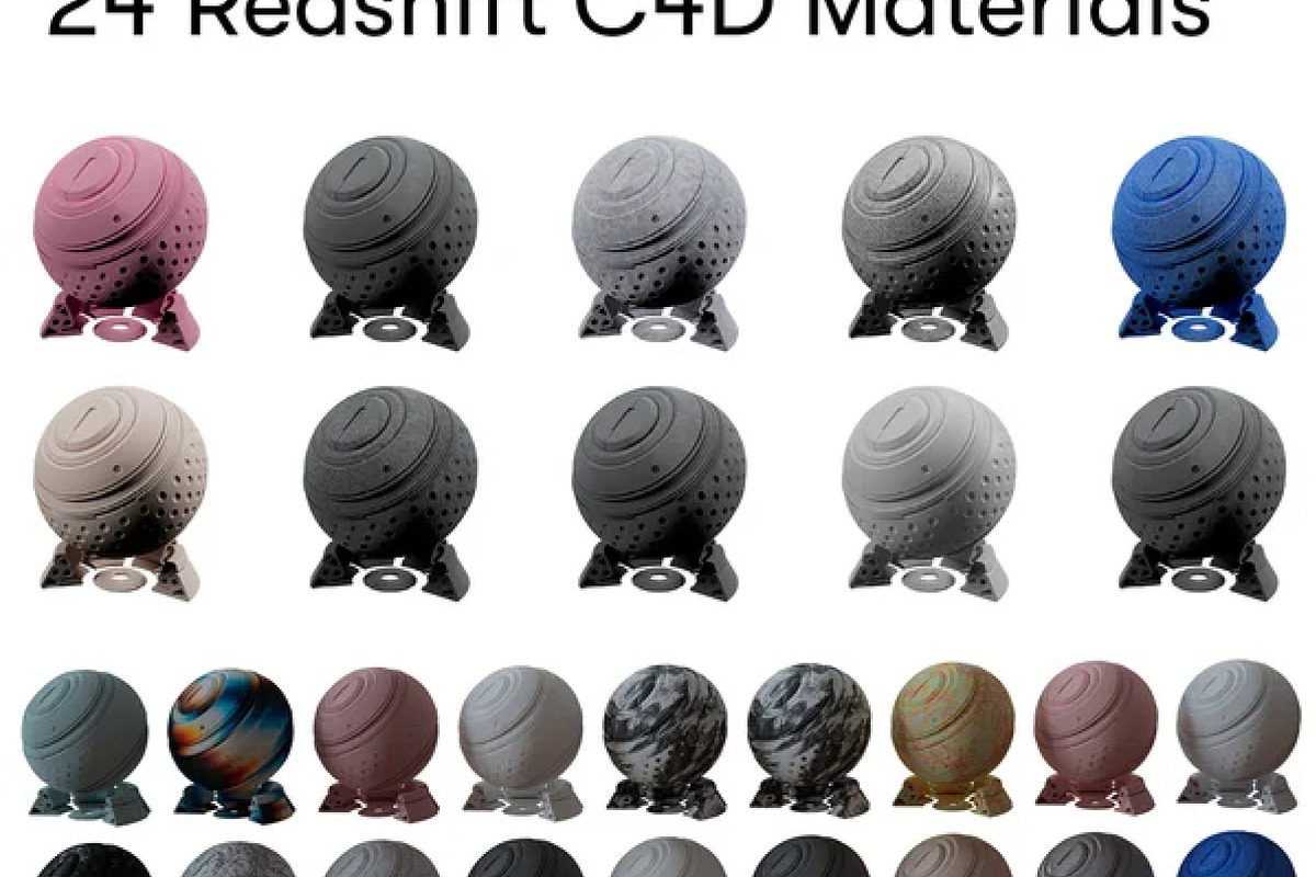 Cinema4D & Redshift Toolkit, a Scene 3D Model by Jacober Design (Photo 11 of 25)