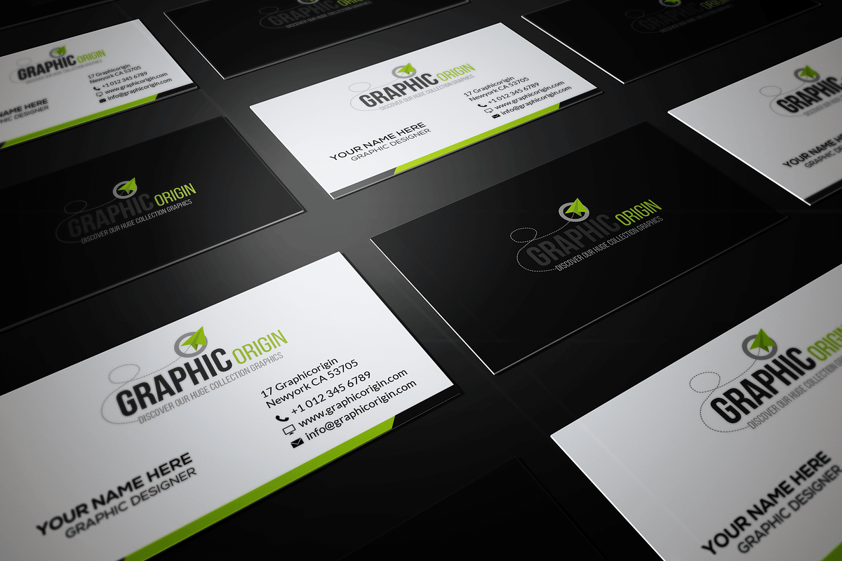Corporate Business card, a Business Card Template by Graphic Origin (Photo 4 of 5)