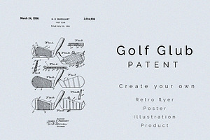Golf Club Patent