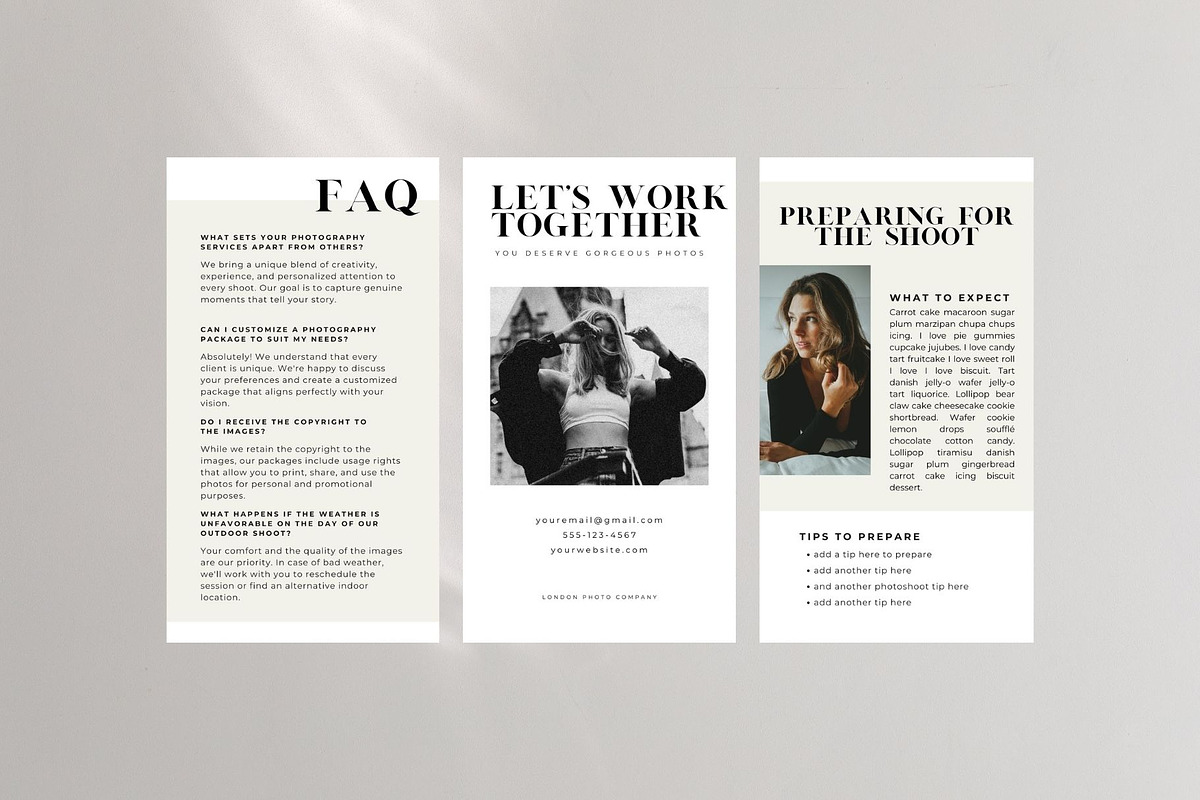 Photography Instagram Templates, a Social Media Template by Blush Created (Photo 12 of 19)