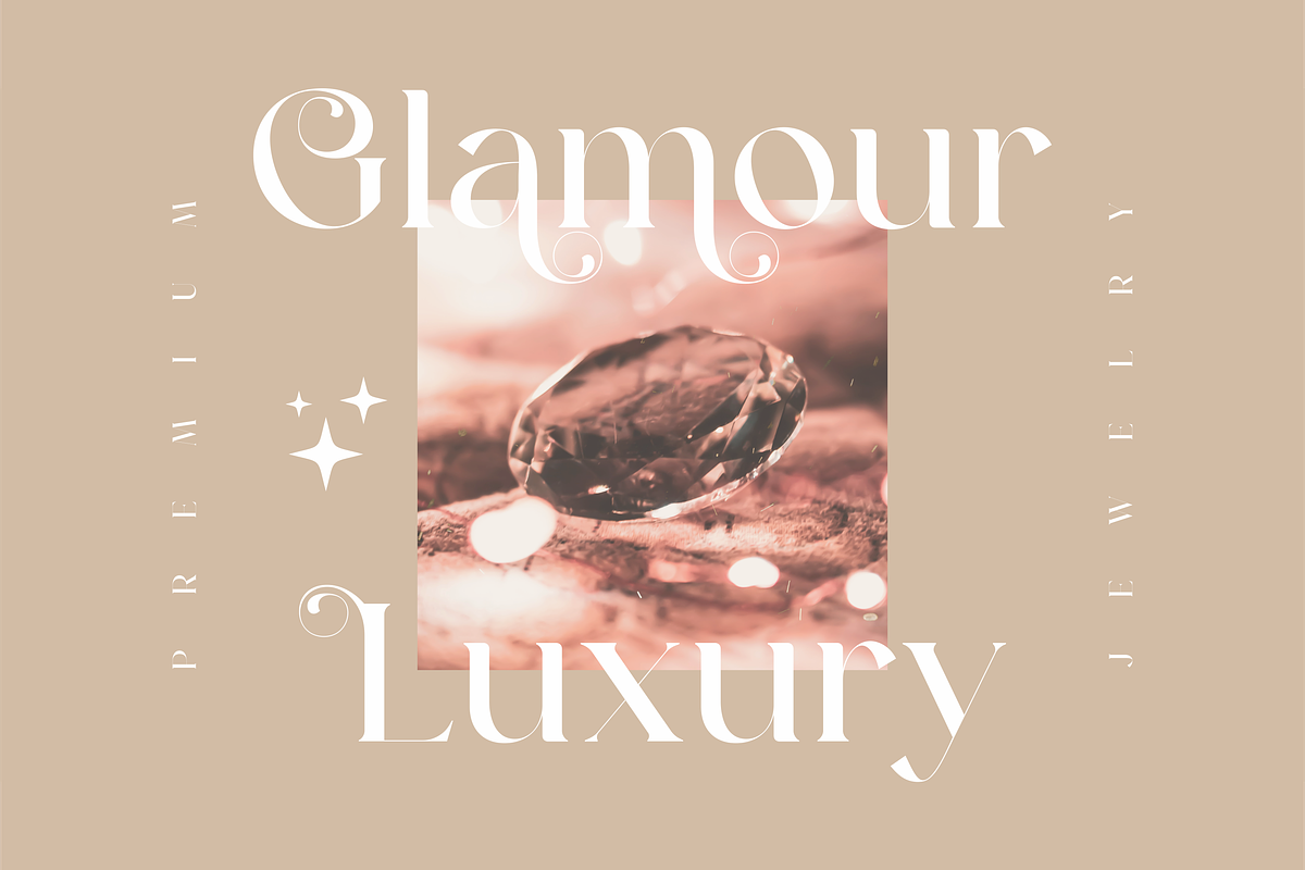 Glamour Karlina Luxury Serif Font, a Serif Font by Storytype Studio (Photo 3 of 9)