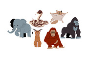 Forest Animal Doodle Illustration, an Animal Illustration by SLAB! Design (Thumbnail 3 of 3)
