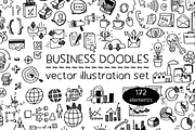 Business doodles - illustration set, a Work Illustration by Renée from Studio neetje (Thumbnail 1 of 3)