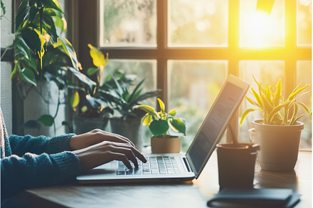 Managing online store from laptop in, a Technology Photo by Lermont51