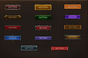 Gothic RPG Buttons, a Templates & Theme by Kodiak Graphics (Thumbnail 2 of 2)