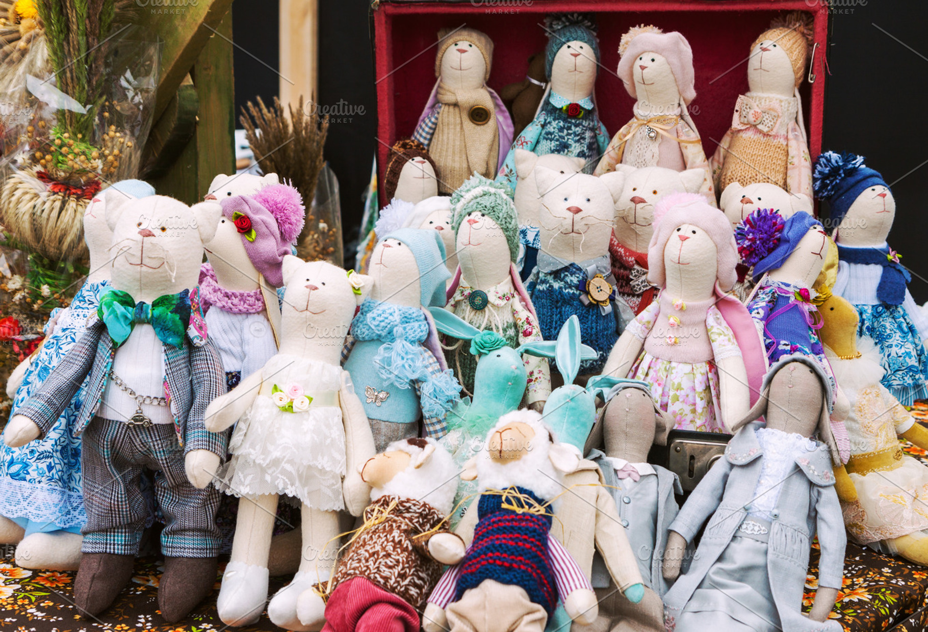 Stuffed handmade toys for sale, an Arts & Entertainment Photo by BOOCYS