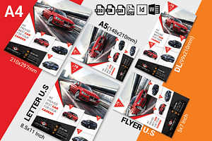 Rent A Car Flyer Template Vol-04