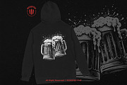 10 Bundle Dark Art Beer Mug Skull, an Illustration by Morspective (Thumbnail 4 of 7)