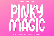 Pinky Magic, a Script Font by InermediaSTUDIO (Thumbnail 1 of 8)