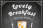 Two vector chalkboards, a Flyer Template by Julia Tim (Thumbnail 4 of 5)