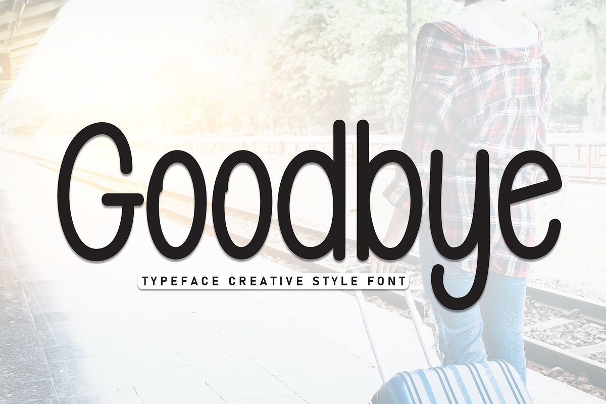 Goodbye | Script Font, a Script Font by Scratchones (Photo 1 of 8)