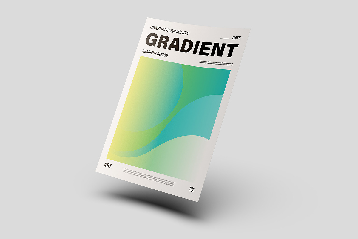 Paper Poster Mockups - 12 views, an Advertising Mockup by Illusiongraphic (Photo 6 of 28)