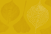 Leaf Tones Vol. 6 | Stippled Flora, a Texture Illustration by invisiblelayer (Thumbnail 3 of 5)