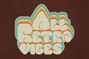 70s Text Effects for Photoshop, a Layer Style Add-On by Graphicdome (Thumbnail 9 of 17)